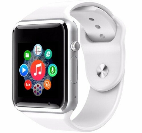 Ceas Smartwatch cu Telefon iUni A100i, BT, LCD 1.54 Inch, Camera, Alb