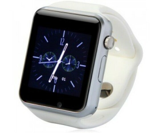 Ceas Smartwatch cu Telefon iUni A100i, BT, LCD 1.54 Inch, Camera, Alb